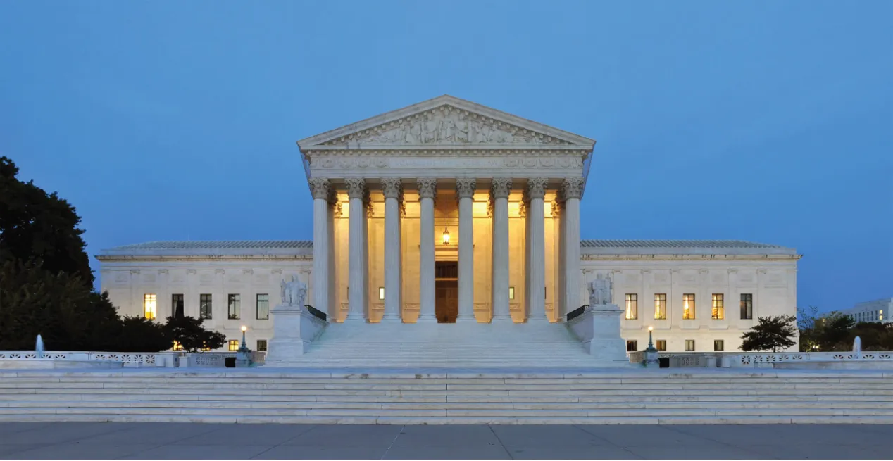 An image of the Supreme Court building.