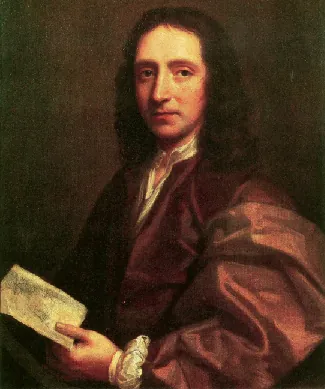 Painting of Sir Edmund Halley.