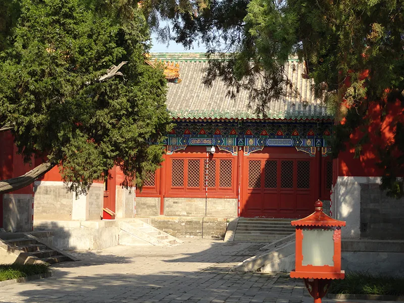 Beijing Temple of Confucius, the second-largest Confucian temple in China, which is located in his birthplace, Qufu City of Shandong Province, China.