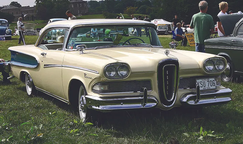 This image shows a Ford Edsel car from 1958.