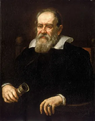 Painting of Galileo Galilei.