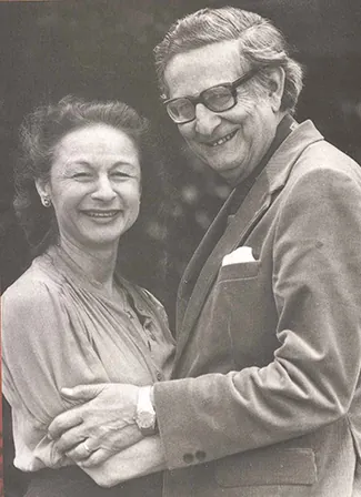 A photograph shows Hans and Sybil Eysenck together.”