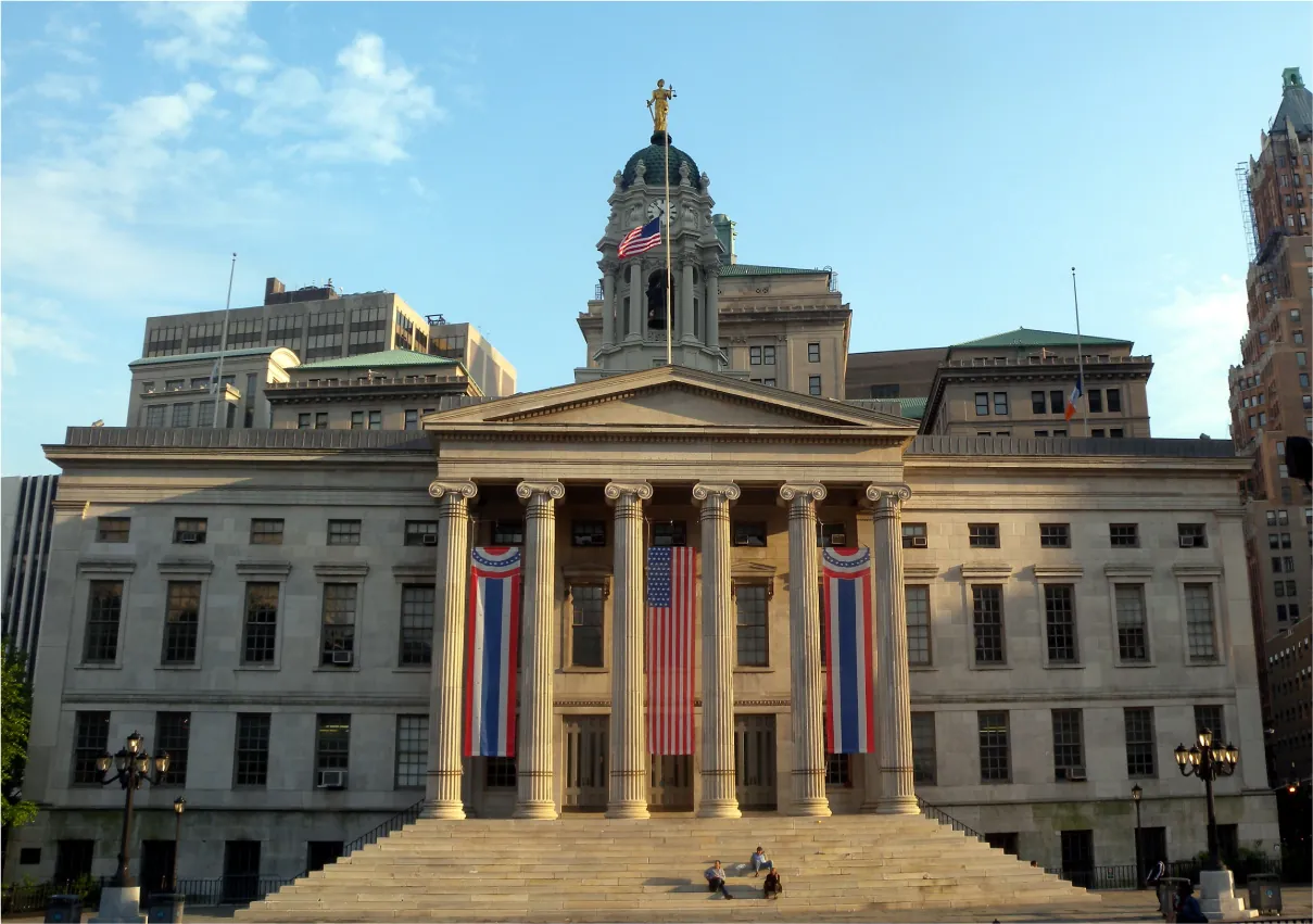 An image of Brooklyn Borrough Hall