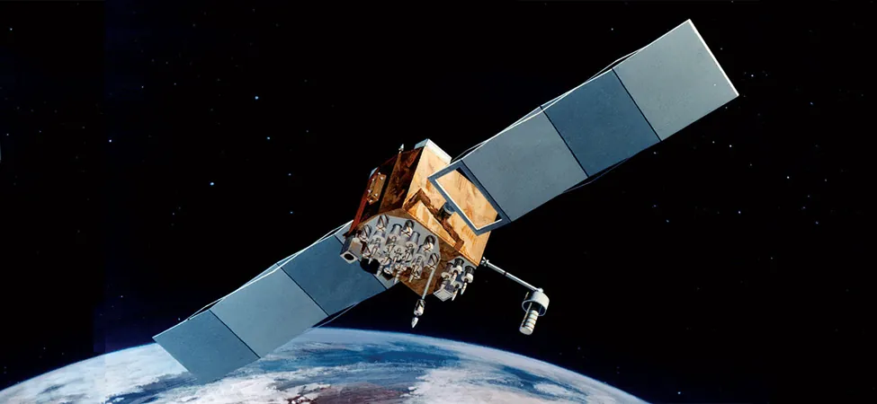 Zdjęcie satelity GPS