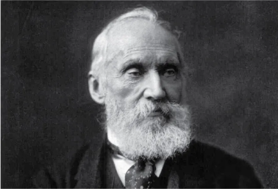 Photograph of William Thomson, Lord Kelvin.