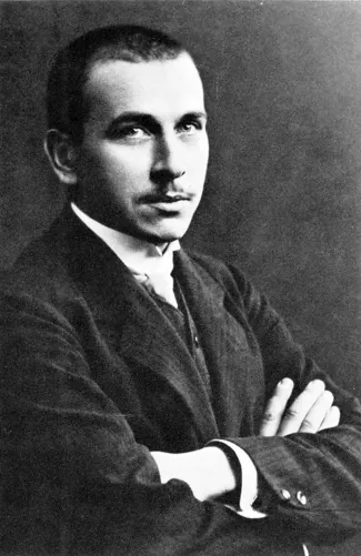 Photograph of Alfred Wegener.