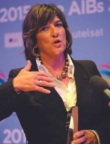 An image of Christiane Amanpour.
