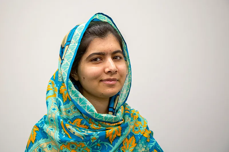 Malala Yousafzai, a Pakistani activist for women’s education, is the youngest Nobel Prize laureate.