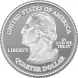 A picture of a United States quarter is shown.