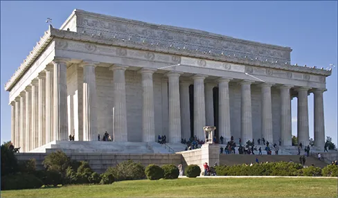 Lincoln Memorial.