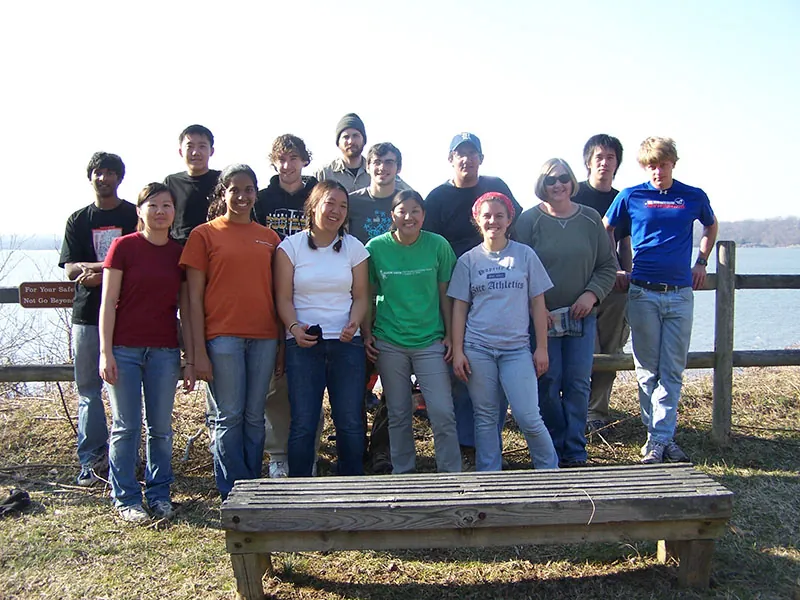 A diverse group of student volunteers and staff represents both similar and different cultural and interpretive communities.