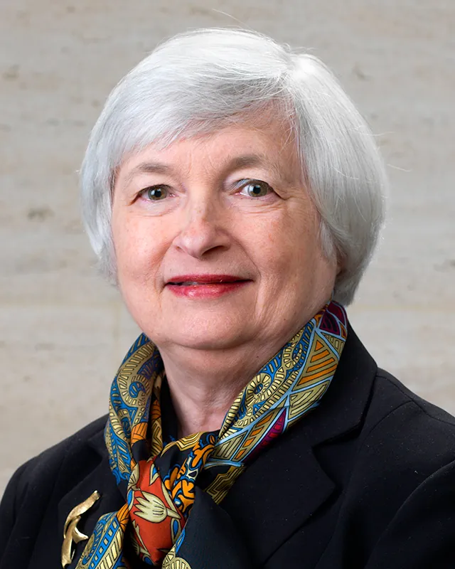 Profile picture of Janet Yellen.
