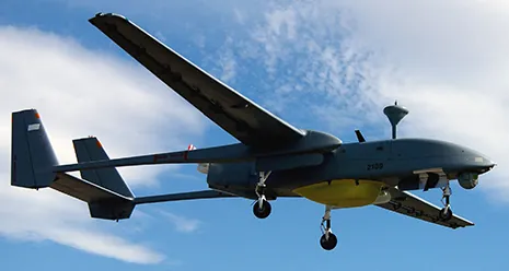 Una foto de un avión tipo dron.