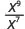 x to the ninth power divided by x to the seventh power.