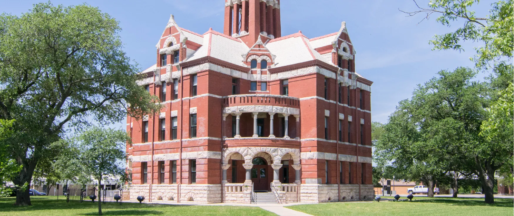 Lee County Courthouse, Giddings, Texas.