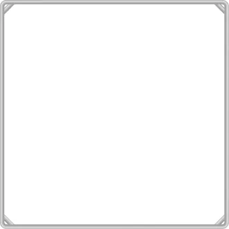 Se muestra un bucle cuadrado con esquinas redondeadas. No hay marcas.