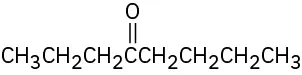 The figure shows an C8 carbon chain with a carbonyl group at C4.