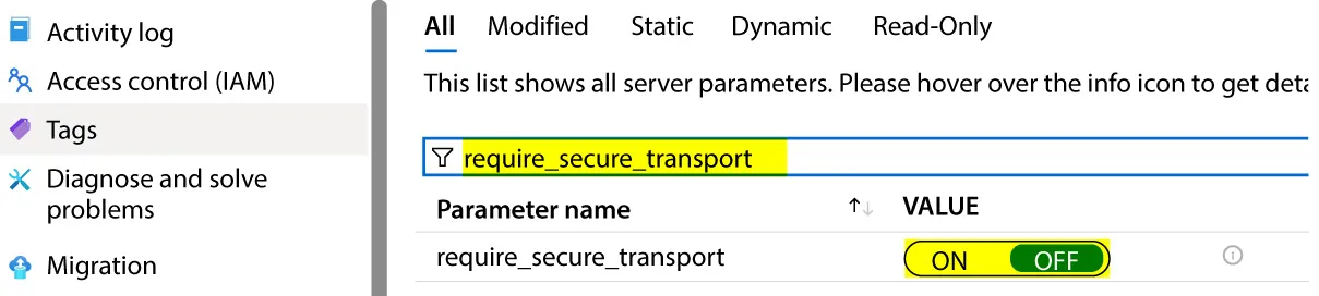 A screenshot shows how to disable the SSL settings.