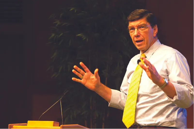 Photo of Clayton M. Christensen.