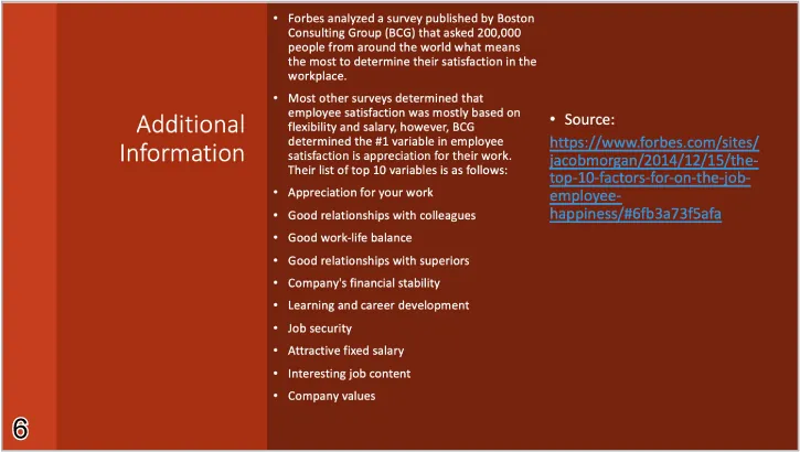 PowerPoint slide displays red background with bright red behind title, placed to left of slide. Dark brown background located behind several bullet points in small white font. Blue source URL at right.