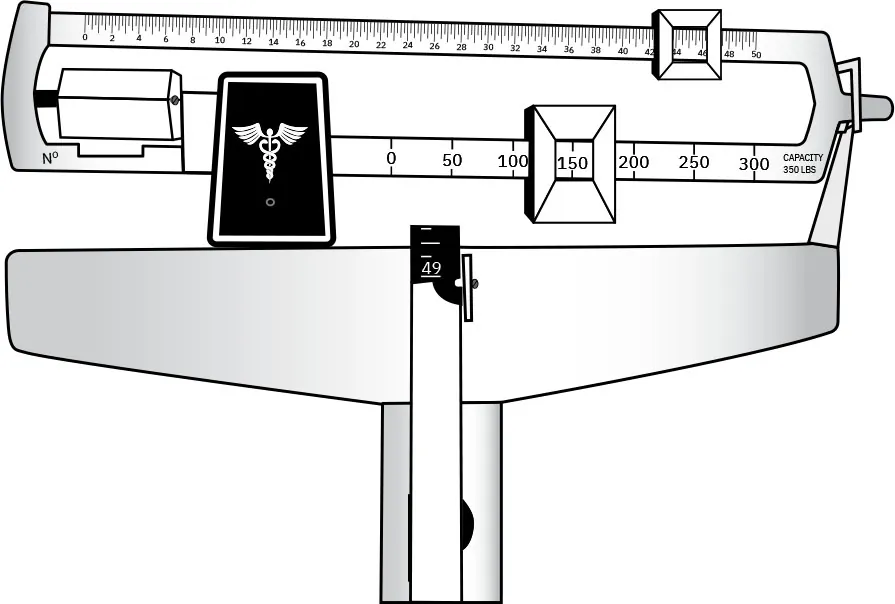 Manual sliding scale