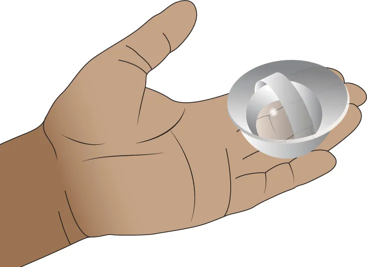 Image of a contraceptive cervical cap.