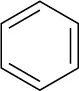 A benzene ring.