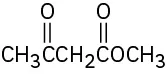 A methyl ester with a four-carbon alkyl chain. There is a ketone group at C3.