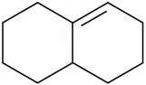 A cyclohexane ring is fused to C1 and C6 of cyclohexene.