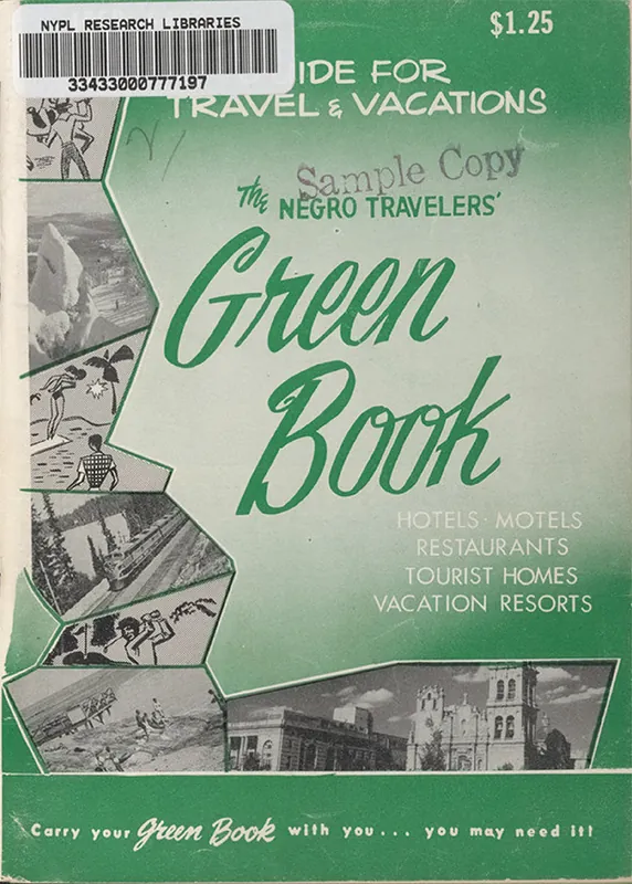 The Green Book, a travel guide published from 1936–1966, listed hotels, restaurants, gas stations, and other places that welcomed Black travelers.