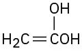 An alkene in which C 1 has two hydrogen atoms on it and C 2 is linked to two  hydroxyl groups.