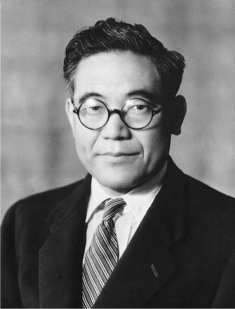 Photo of Kiichiro Toyoda.