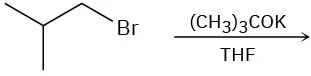 An incomplete reaction between 1R,2R-1-chloro-2-methylcyclohexane in sodium methoxide and methanol to form unknown product(s).