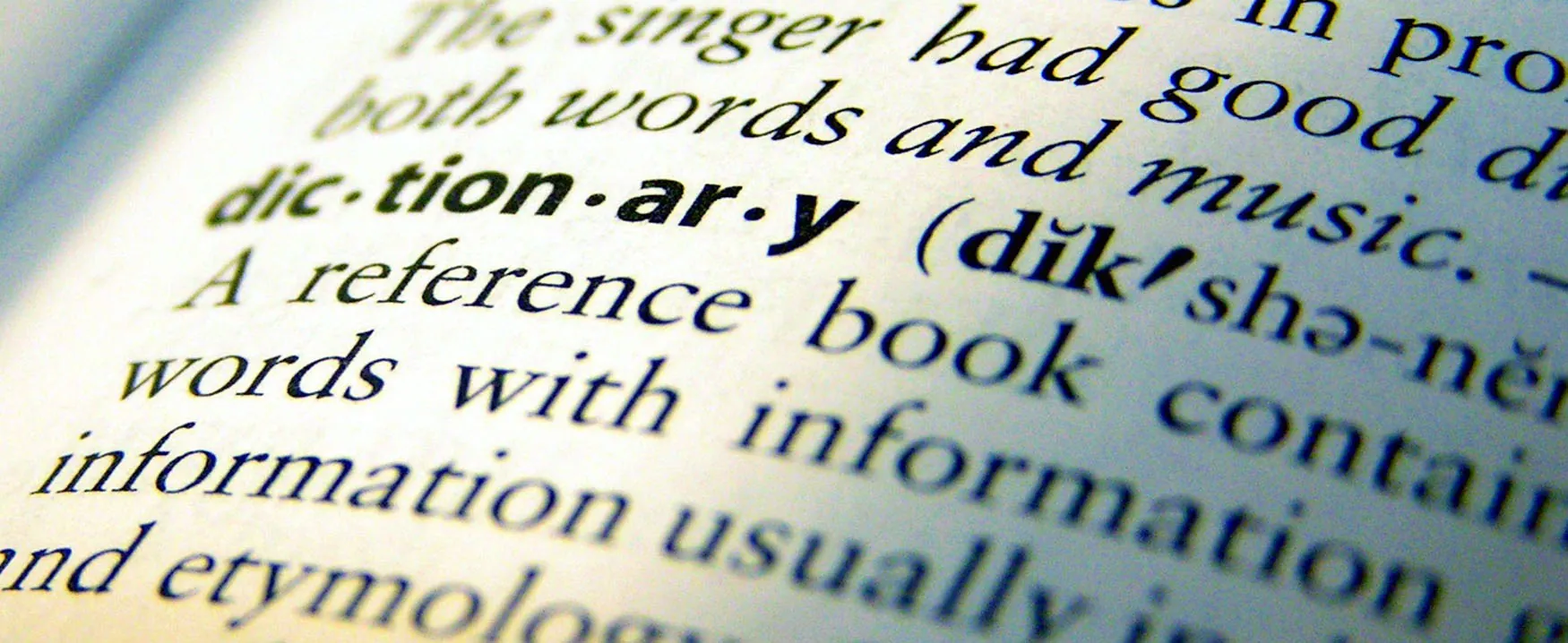 An image of a dictionary.