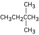 The given compound is a four membered ring. Two C H 3 groups are present on the third position.