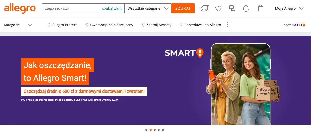 zrzut ekranu https://allegro.pl/