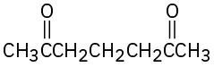 The structure shows a seven-carbon chain with a carbonyl group on the second and sixth carbon.