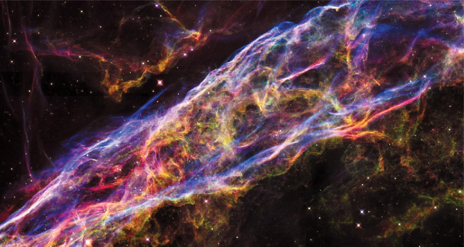 The spiral galaxy Andromeda is shown.