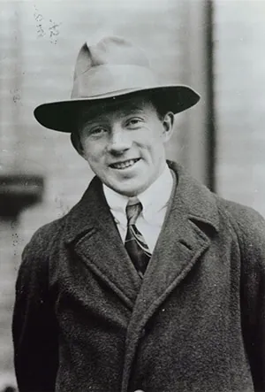 A photo of Werner Heisenberg.