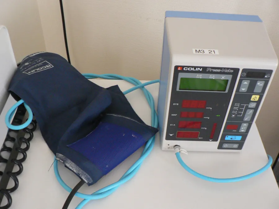Automatic blood pressure machine.