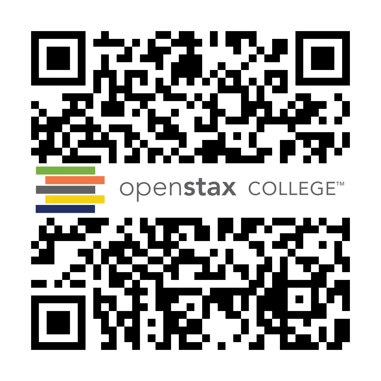 QR Code representing a URL