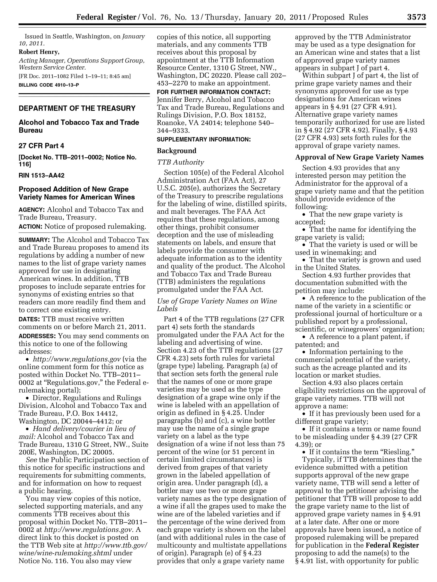 A text-filled page fromThe Federal Register shows the complicated process for announcing proposed rules.