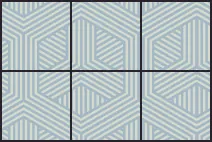 A rectangle is shown. It has 3 squares across and 2 squares down, a total of 6 squares.