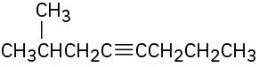 A C8 chain with a triple bond on the C4 position and a methyl group on the C7 position.