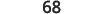 The number 68 is prominently displayed in black text against a stark white background.