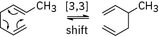 Trans-hepta-1,5-diene undergoes 3,3 shift to produce 3-methylhexa-1,5-diene.