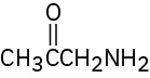 The chemical structure of methyl acetamide that has a carbonyl and an amino functional group.