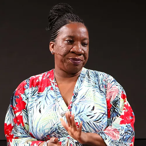 An image of Tarana Burke.