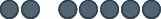 This figure shows a row of 7 dark pink circles, representing negative counters. They are grouped by 2 circles followed by 5 circles.
