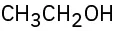 The structure of ethanol